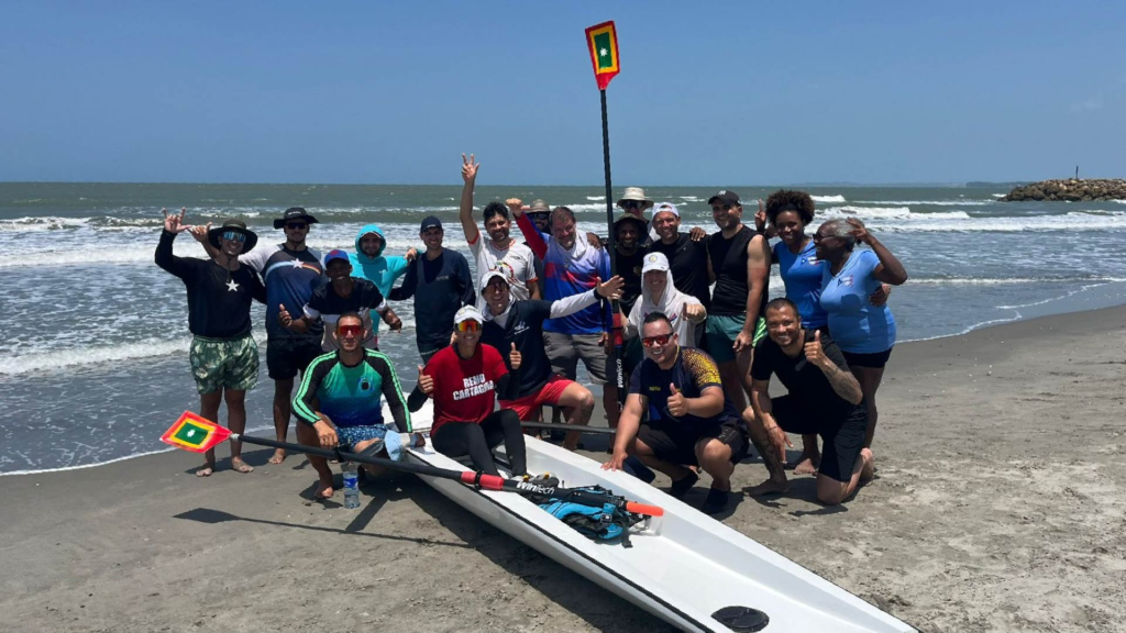 World Rowing coastal coaching course in Cartagena de Indias