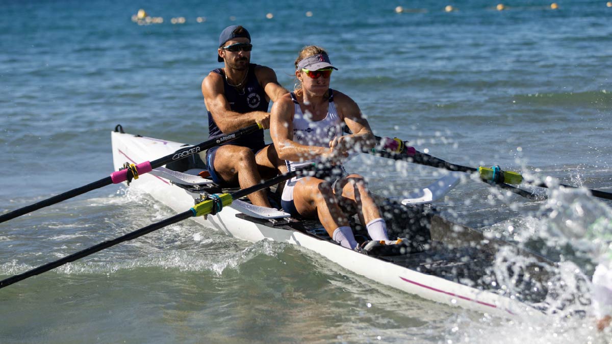 Mathis Nottelet and Helene Lefebvre in the double at the 2026 French national championships